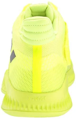 adidas Men's Explosive Bounce 2018 Basketball Shoe, Solar Yellow/White/Black, 10.5 M US