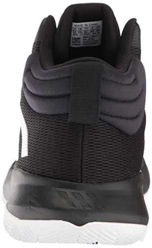 adidas Men's Pro Elevate 2018 Basketball Shoe, White/Black, 11.5 M US