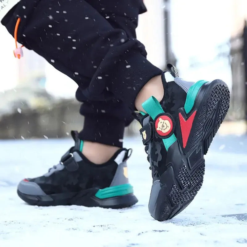 Bear Print Fashionable Sneakers