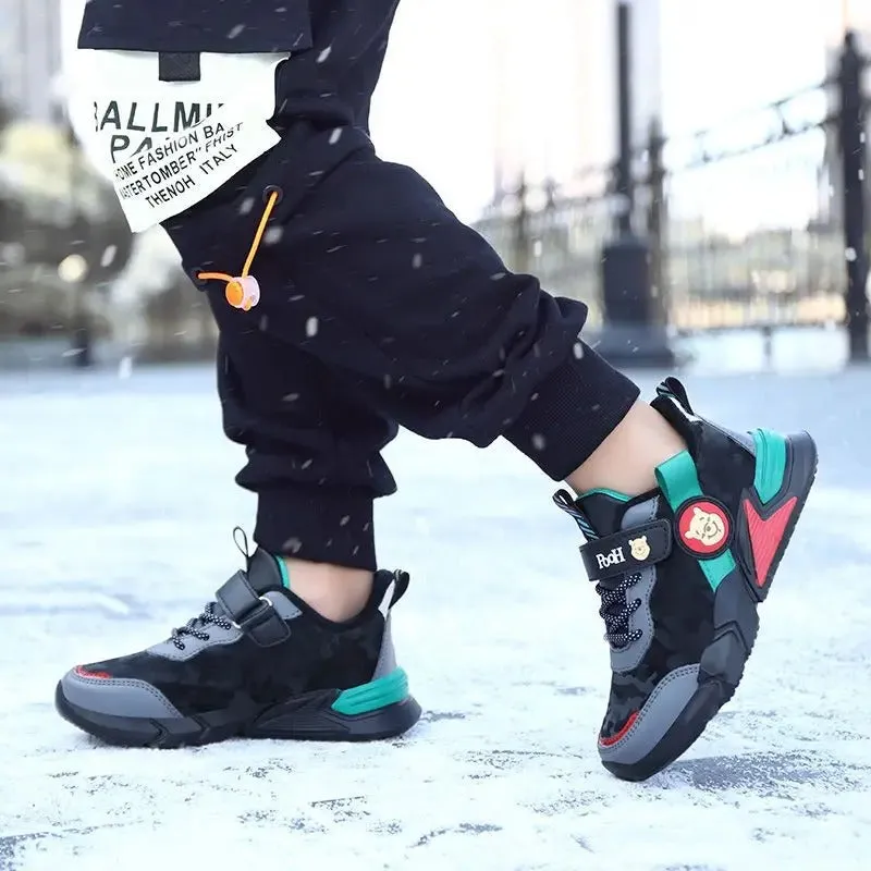 Bear Print Fashionable Sneakers