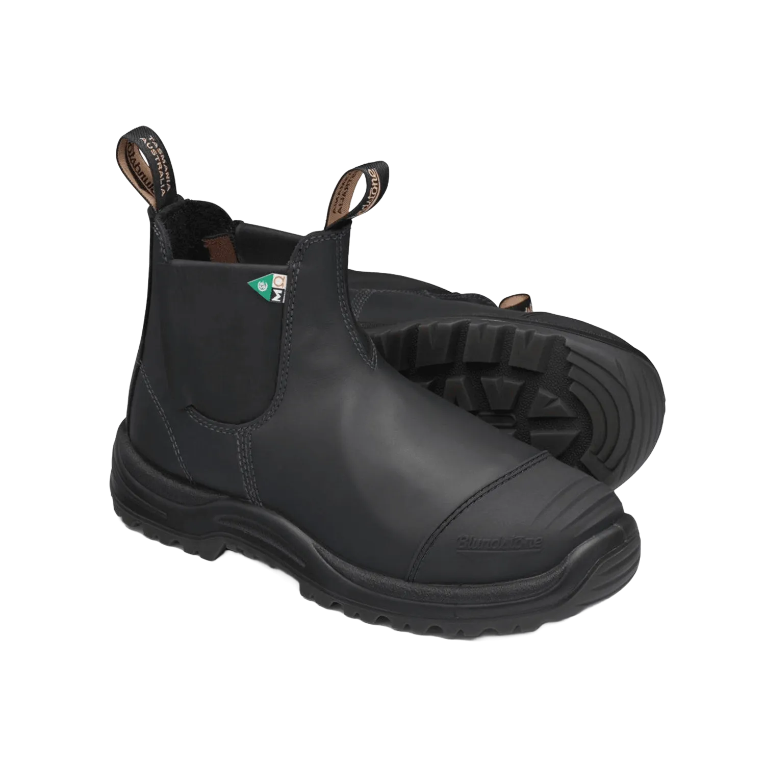Blundstone 165 Work & Safety Boot Met Guard Black