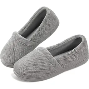 Closed Back Grip Slippers - Ultimate Comfort with Memory Foam