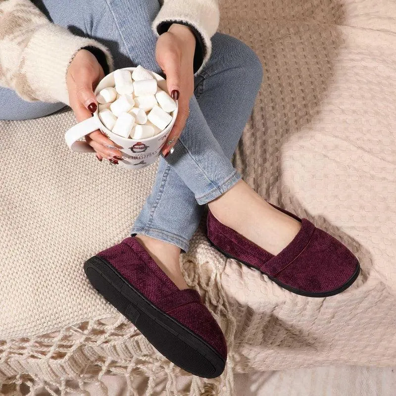 Closed Back Grip Slippers - Ultimate Comfort with Memory Foam