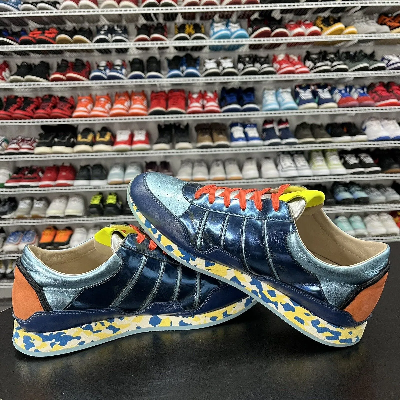 Dolce & Gabbana CS1251 Camo Sole Sneakers Size US 8.5