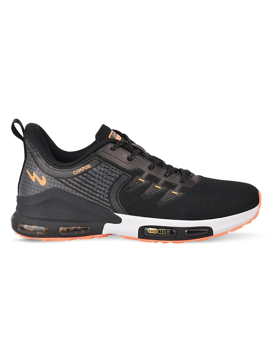 HOST Black Men's Running Shoes