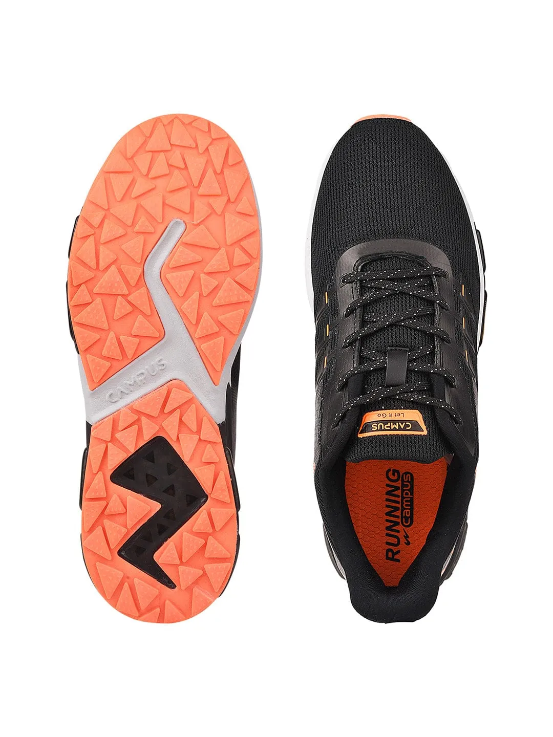 HOST Black Men's Running Shoes