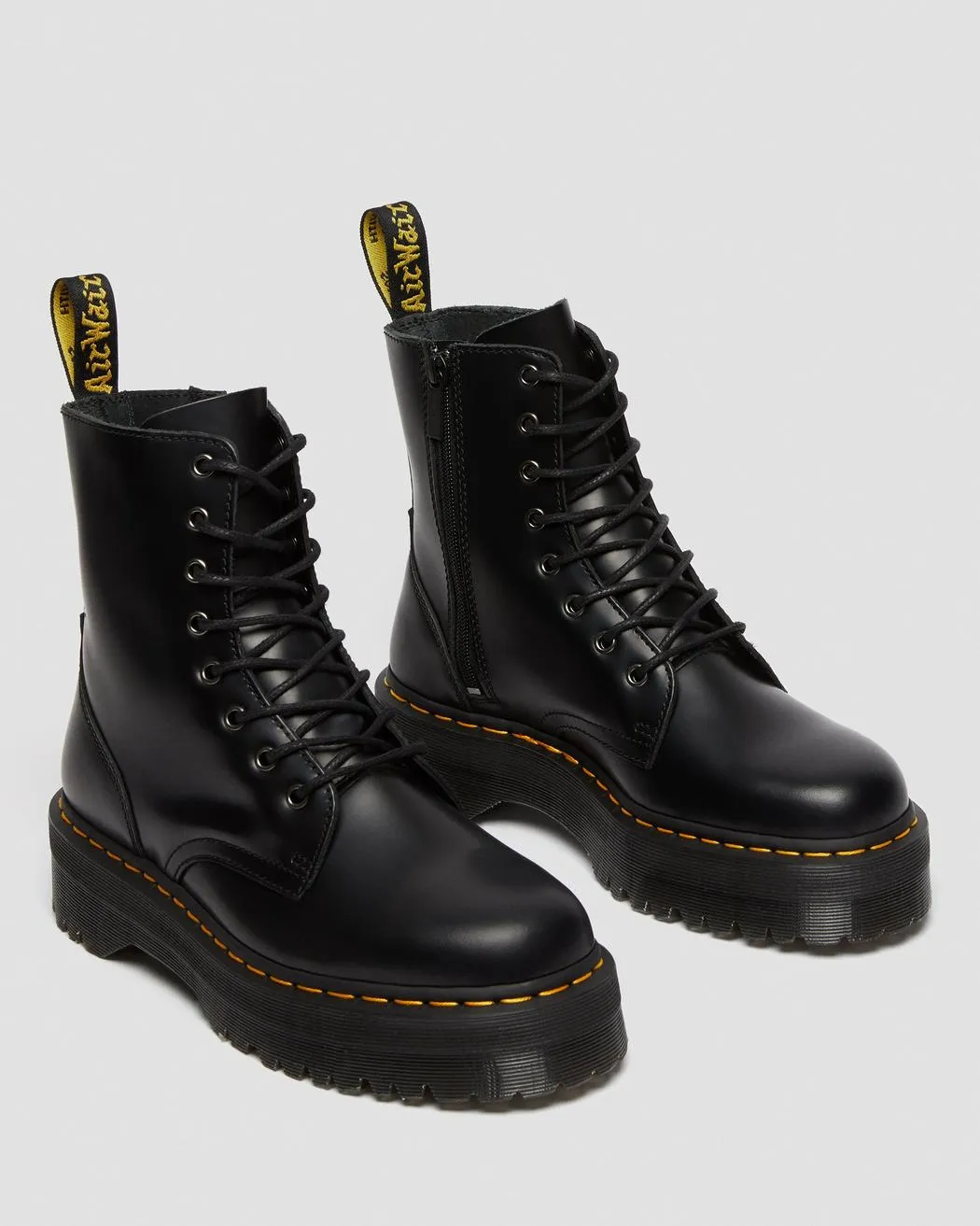 Jadon - Black Polished Smooth