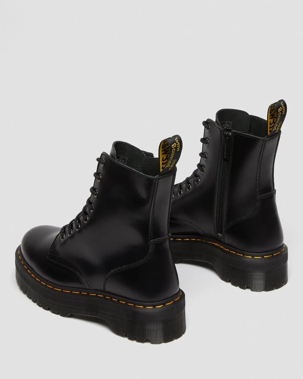 Jadon - Black Polished Smooth