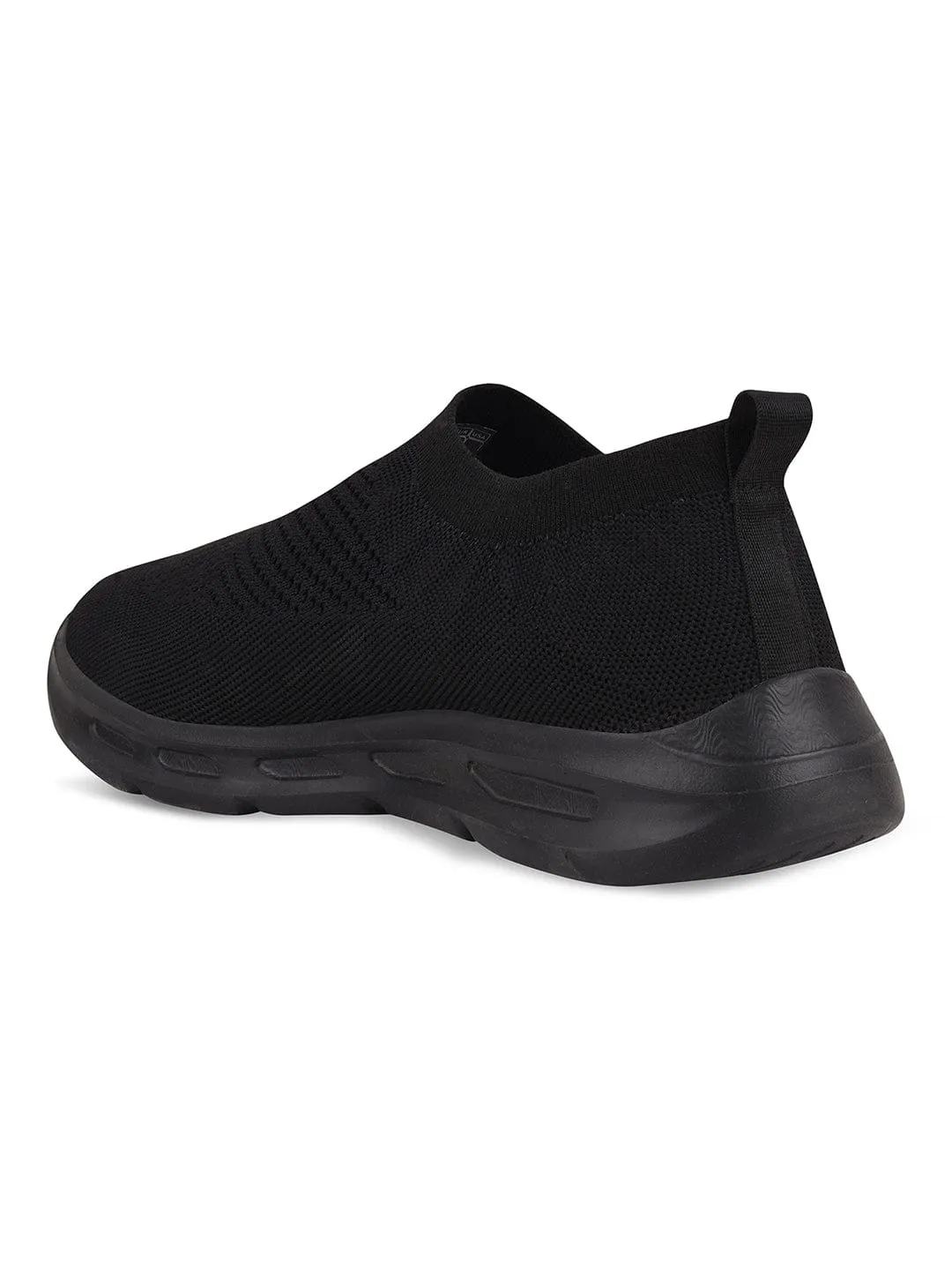 KING PRO Black Men's Walking Shoes