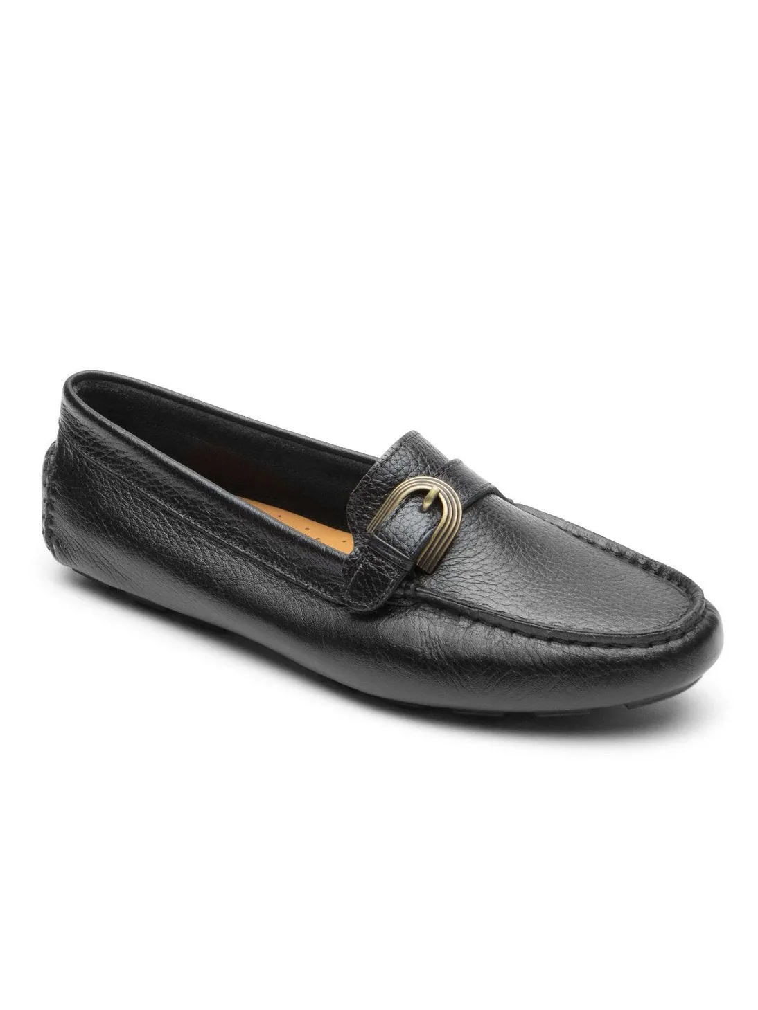Rockport Women's Bayview Buckle Loafer Black CI9361
