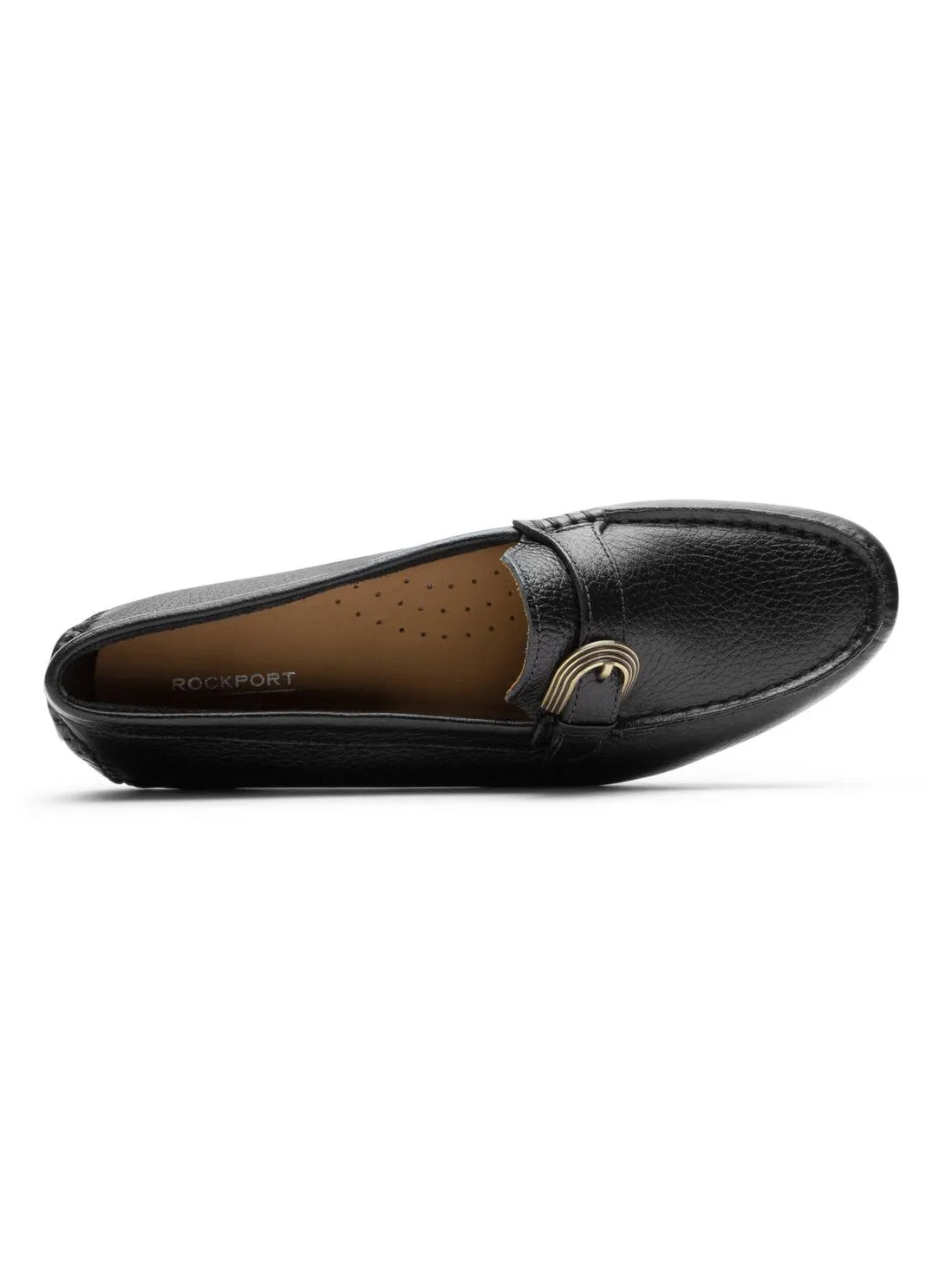Rockport Women's Bayview Buckle Loafer Black CI9361