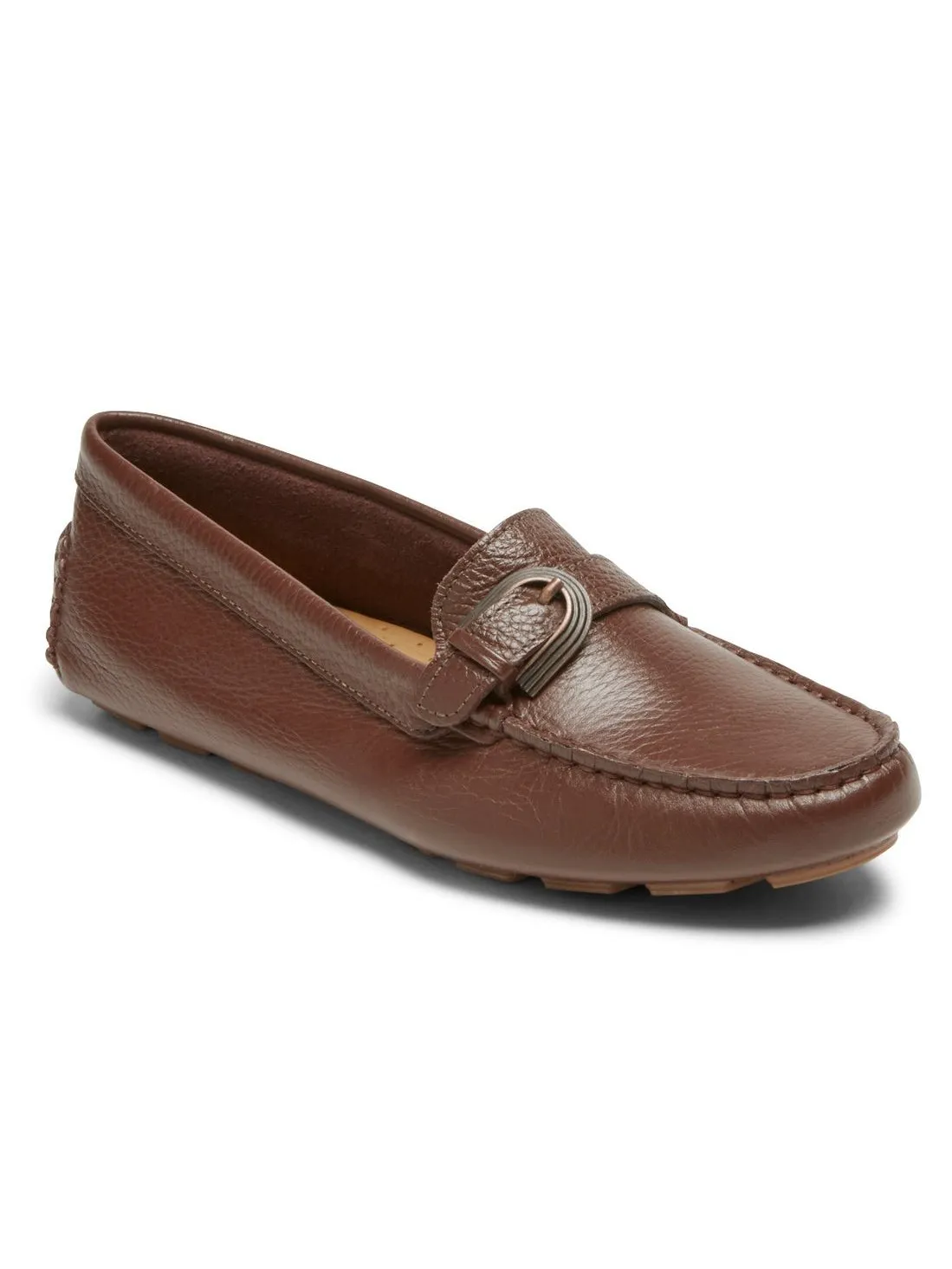 Rockport Women's Bayview Buckle Loafer Bourbon CI9362