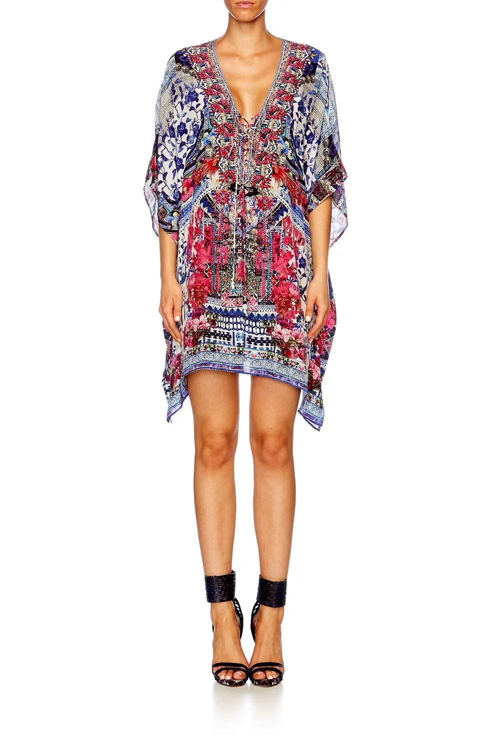 SHORT LACE UP KAFTAN FROM KAILI WITH LOVE