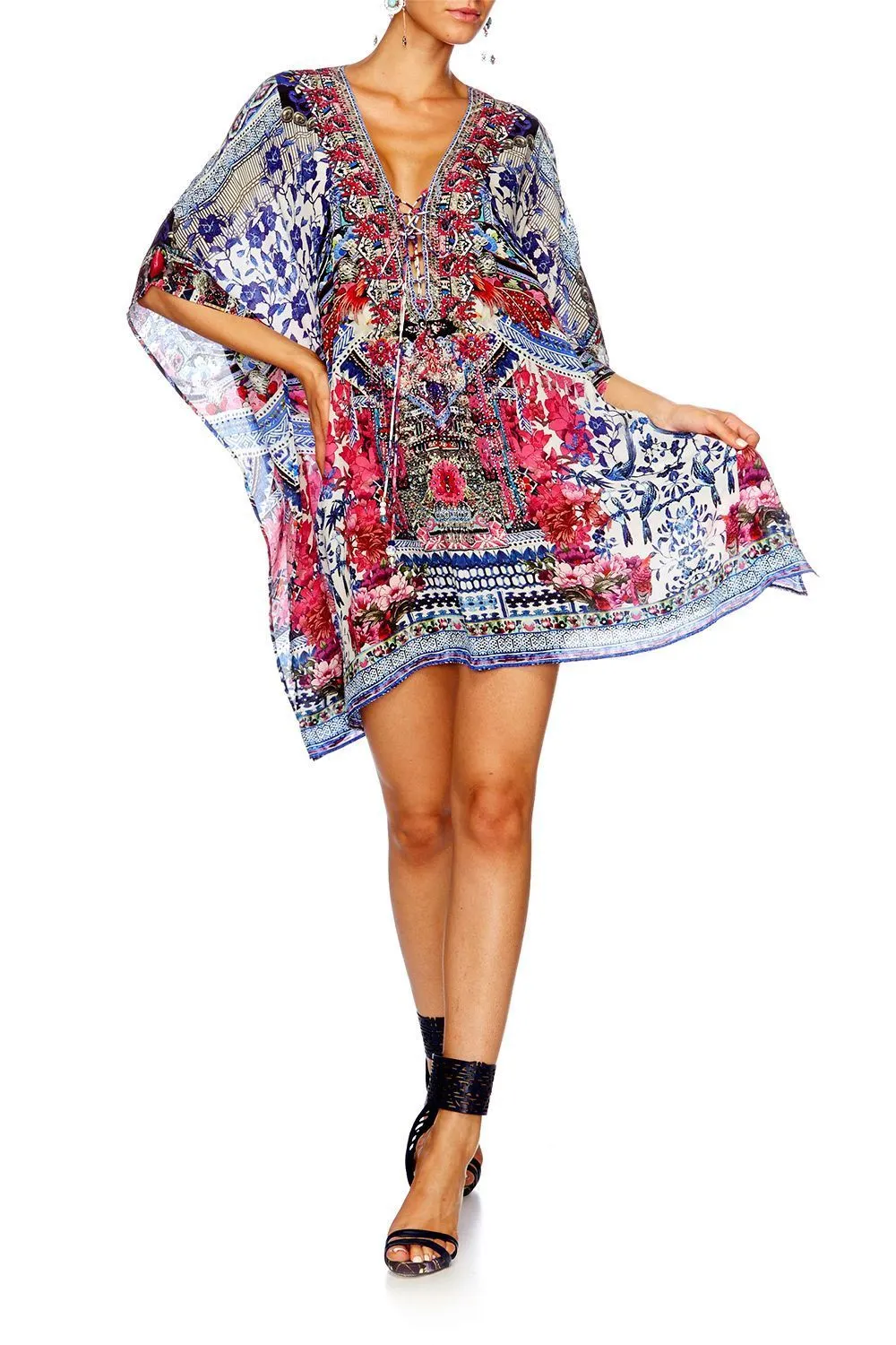 SHORT LACE UP KAFTAN FROM KAILI WITH LOVE