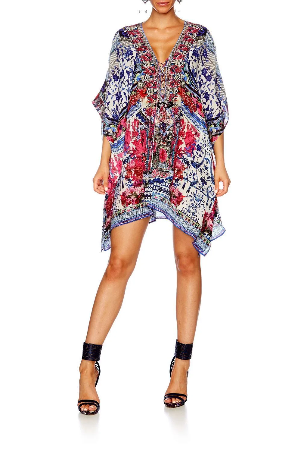 SHORT LACE UP KAFTAN FROM KAILI WITH LOVE