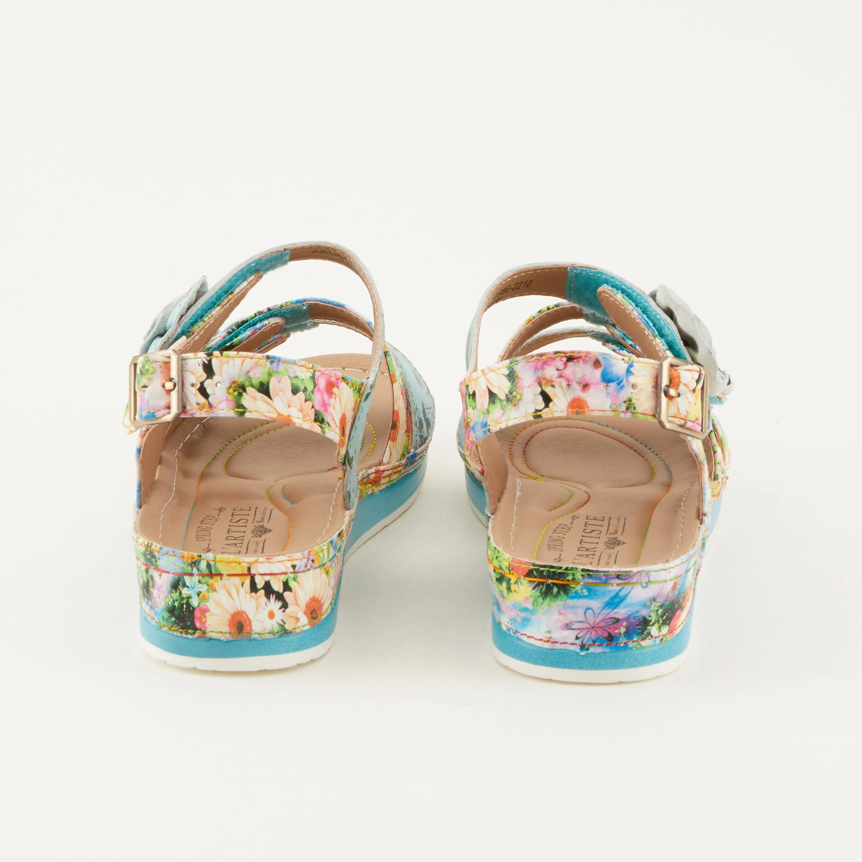 Spring Step Shoes L'Artiste Joelina Dazi Women's Hand Painted Leather Sandals