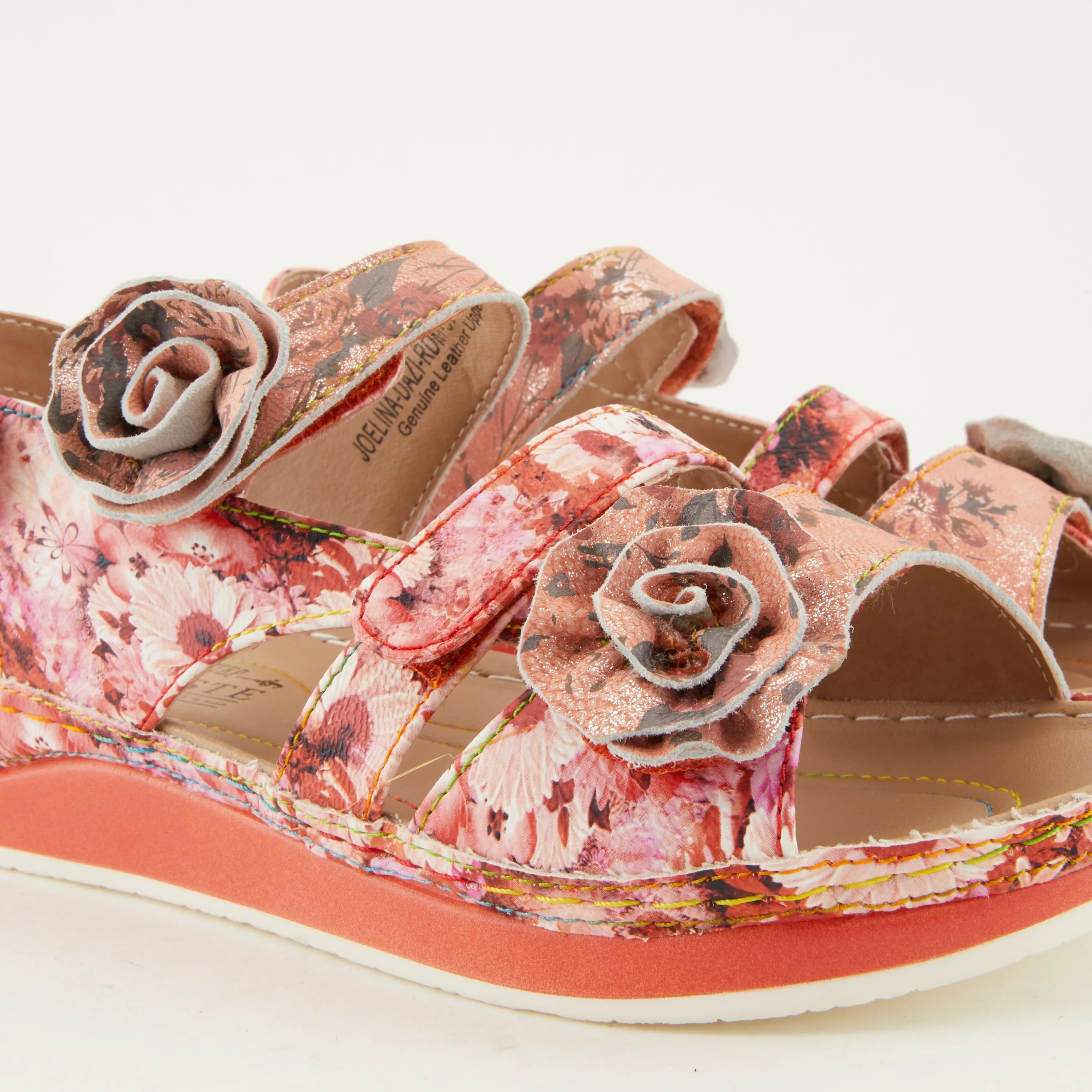 Spring Step Shoes L'Artiste Joelina Dazi Women's Hand Painted Leather Sandals
