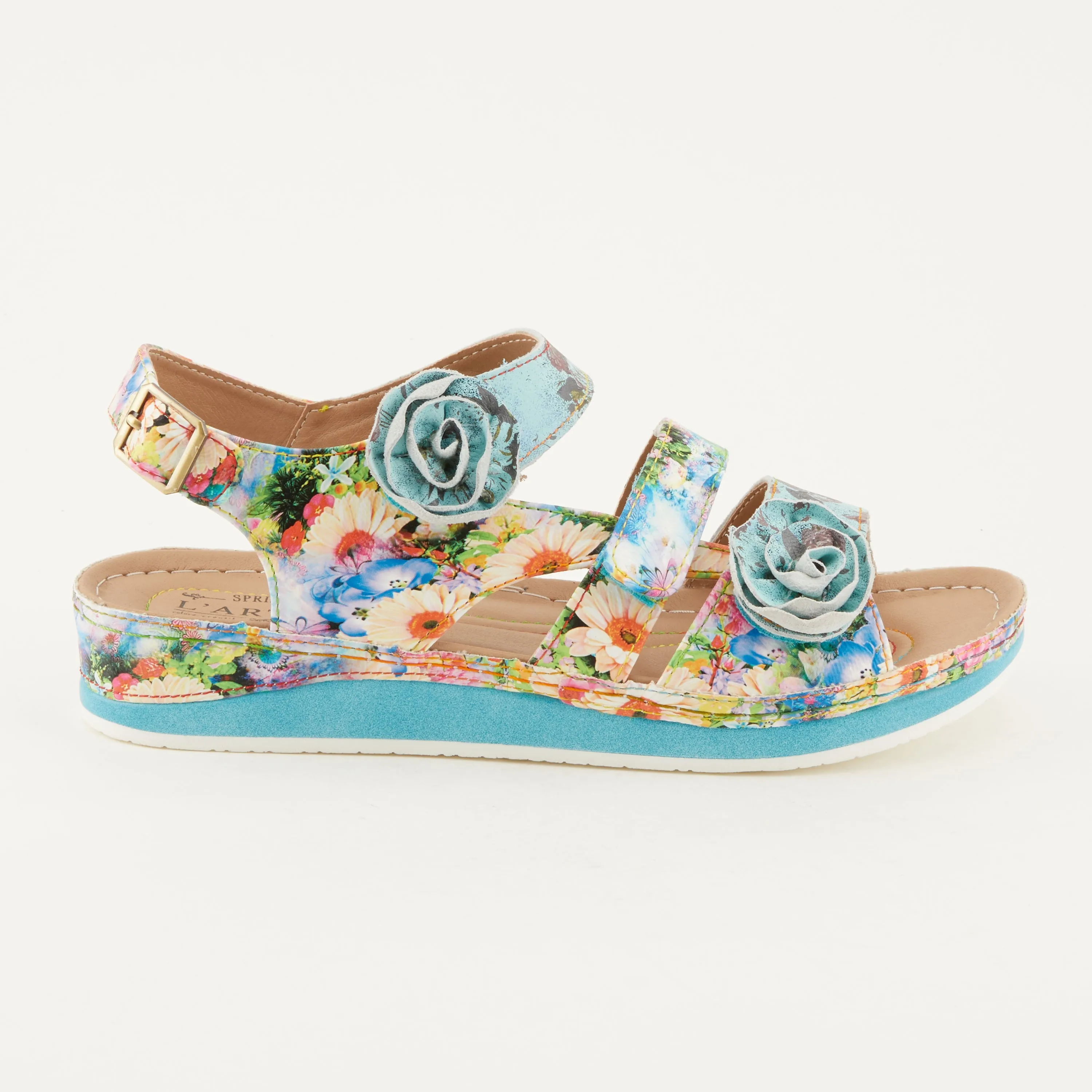 Spring Step Shoes L'Artiste Joelina Dazi Women's Hand Painted Leather Sandals