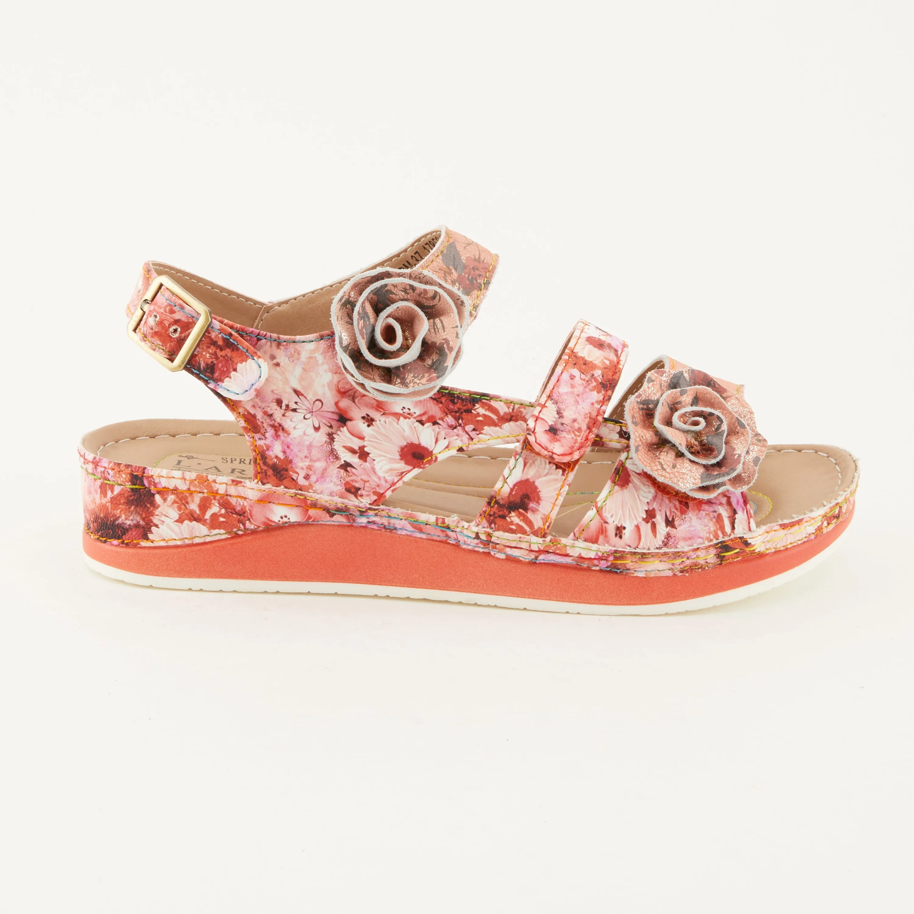 Spring Step Shoes L'Artiste Joelina Dazi Women's Hand Painted Leather Sandals