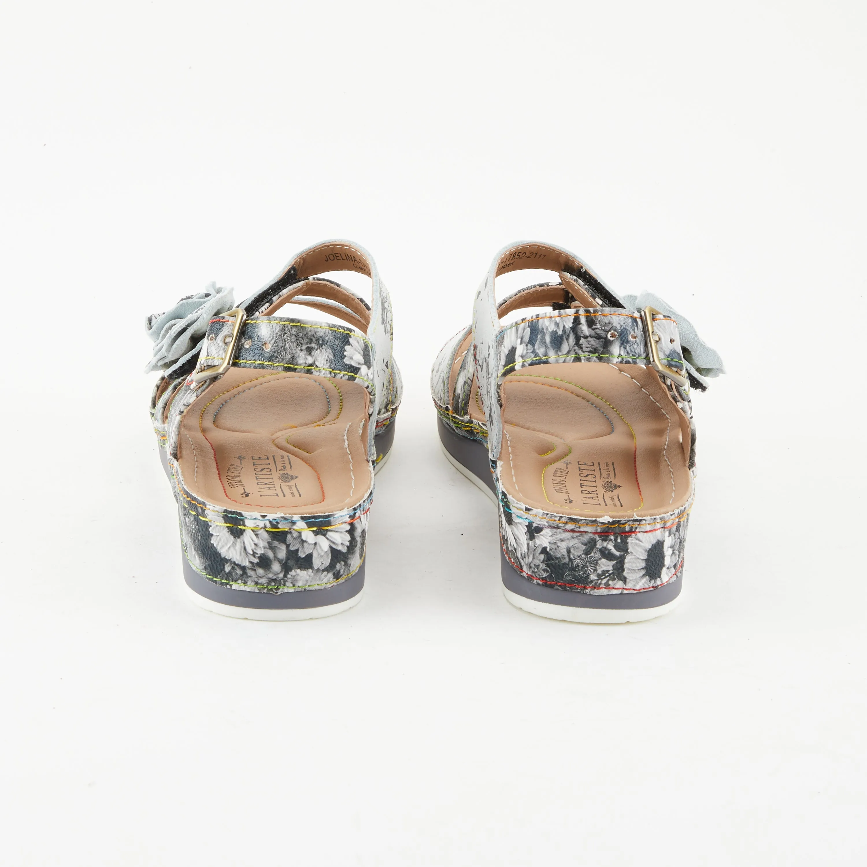Spring Step Shoes L'Artiste Joelina Dazi Women's Hand Painted Leather Sandals
