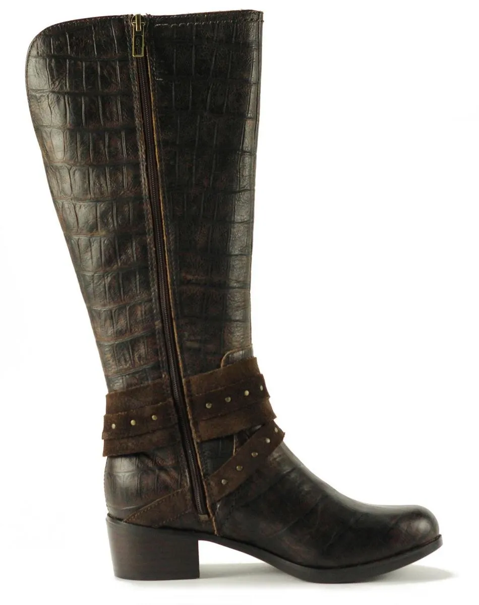 UGG Australia Esplanade Croco Java Boots JAVA